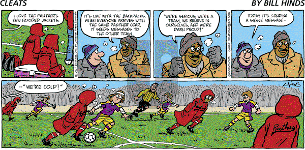 Cleats - Sunday February 4, 2007 Comic Strip