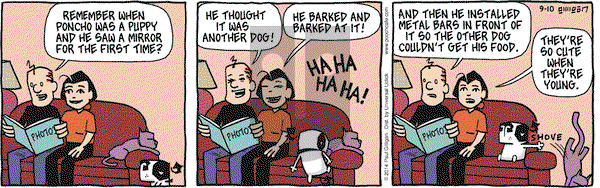 Pooch Cafe on Wednesday September 10, 2014 Comic Strip