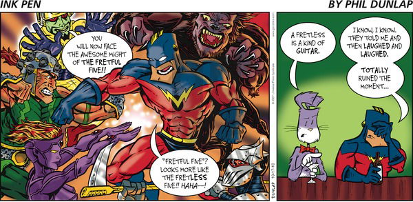 Ink Pen on Sunday October 17, 2010 Comic Strip