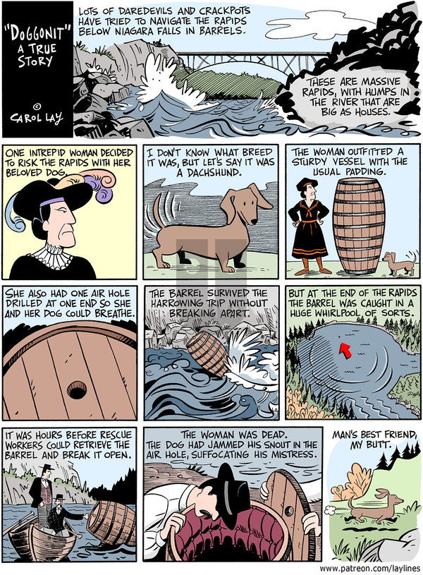 Lay Lines - Monday July 10, 2023 Comic Strip