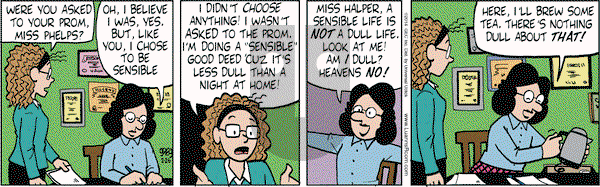Luann on Wednesday February 26, 2014 Comic Strip