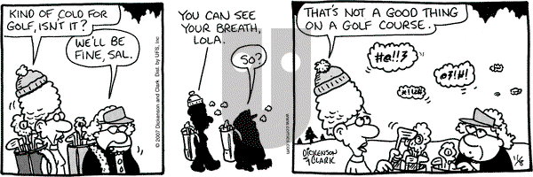 Lola on Thursday November 8, 2007 Comic Strip