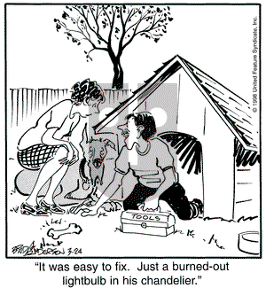 Marmaduke on Tuesday March 24, 1998 Comic Strip