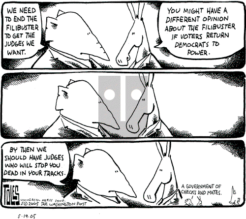 Tom Toles on Friday May 20, 2005 Comic Strip