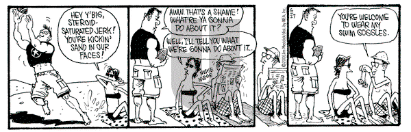 Monty on Tuesday June 27, 2006 Comic Strip