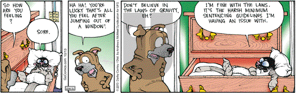 Get Fuzzy on Monday October 13, 2025 Comic Strip