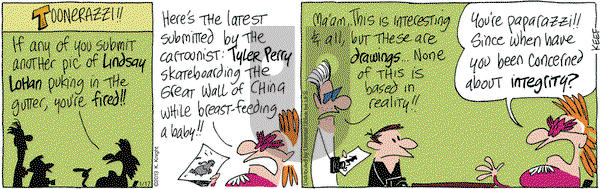The Knight Life on Thursday January 17, 2013 Comic Strip