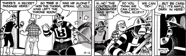 Alley Oop on Monday May 12, 1975 Comic Strip
