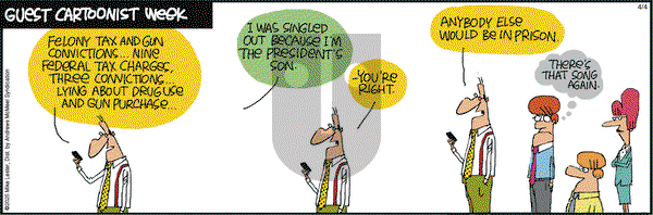 Mike du Jour on Friday April 4, 2025 Comic Strip