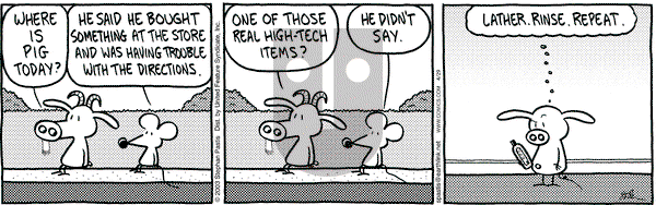 Pearls Before Swine on Tuesday April 29, 2003 Comic Strip