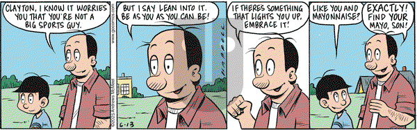 Adam@Home on Friday June 13, 2025 Comic Strip