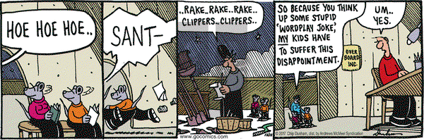 Overboard on Tuesday December 12, 2017 Comic Strip