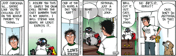 Get Fuzzy on Tuesday November 17, 2009 Comic Strip