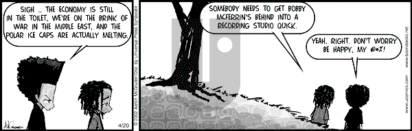 The Boondocks on Saturday November 21, 2009 Comic Strip
