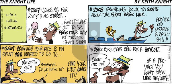 The Knight Life on Sunday June 16, 2019 Comic Strip