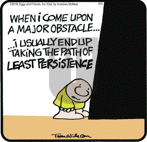 Ziggy on Friday May 4, 2018 Comic Strip