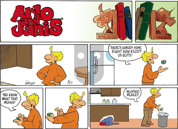 Arlo and Janis on Sunday March 27, 2016 Comic Strip