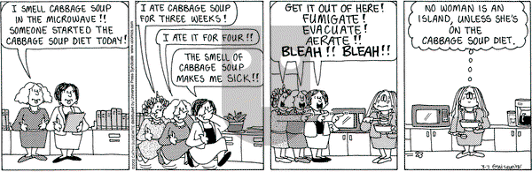 Cathy Classics - Thursday March 7, 2024 Comic Strip