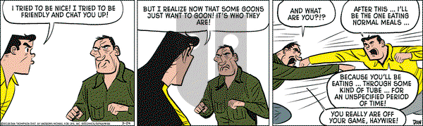 Rip Haywire on Saturday March 24, 2018 Comic Strip