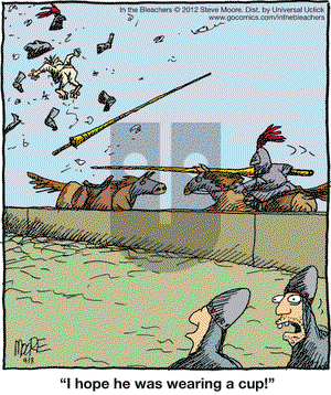 In the Bleachers on Monday September 3, 2012 Comic Strip