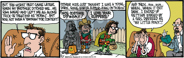 Monty on Thursday October 25, 2012 Comic Strip