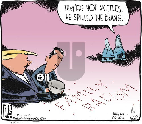 Tom Toles - Sunday September 25, 2016 Comic Strip