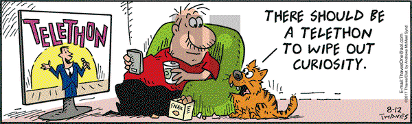 Frank and Ernest on Saturday August 12, 2017 Comic Strip