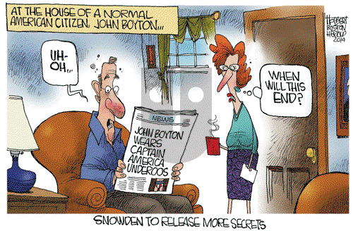 Jerry Holbert on Tuesday February 11, 2014 Comic Strip