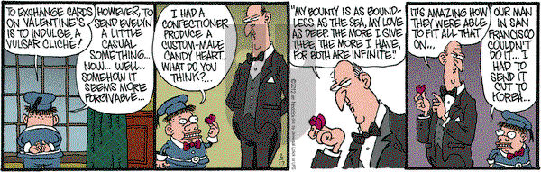 Monty on Friday February 17, 2012 Comic Strip