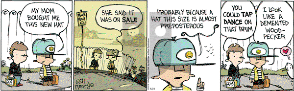 Wallace the Brave on Monday May 21, 2018 Comic Strip