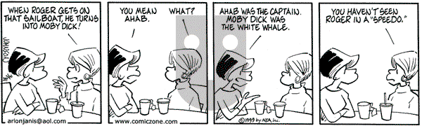 Arlo and Janis on Wednesday March 31, 1999 Comic Strip