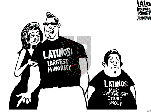 Lalo Alcaraz on Saturday January 25, 2003 Comic Strip