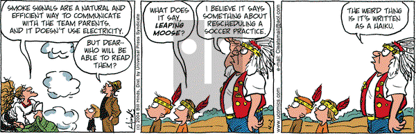 Cleats on Friday April 2, 2004 Comic Strip