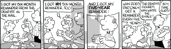 Drabble on Tuesday April 20, 1999 Comic Strip