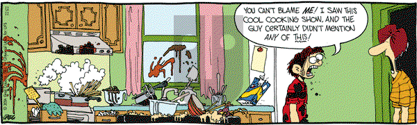 The Buckets on Thursday December 11, 2014 Comic Strip