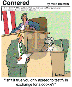 Cornered on Tuesday July 4, 2017 Comic Strip