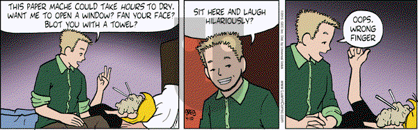 Luann on Friday April 10, 2015 Comic Strip