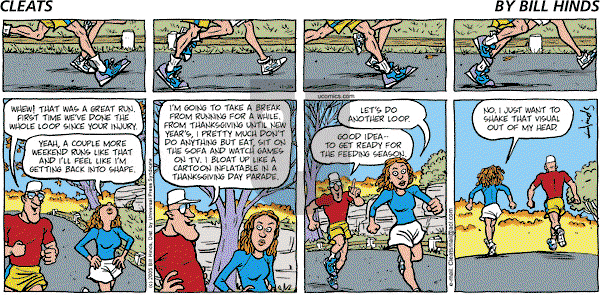 Cleats - Sunday November 20, 2005 Comic Strip