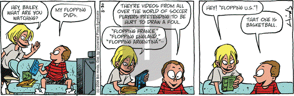 Cleats on Wednesday August 30, 2006 Comic Strip