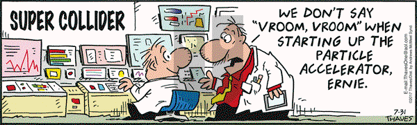 Frank and Ernest on Monday July 31, 2017 Comic Strip