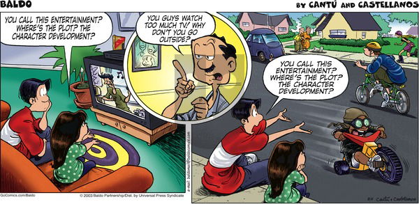 Baldo on Sunday September 4, 2011 Comic Strip