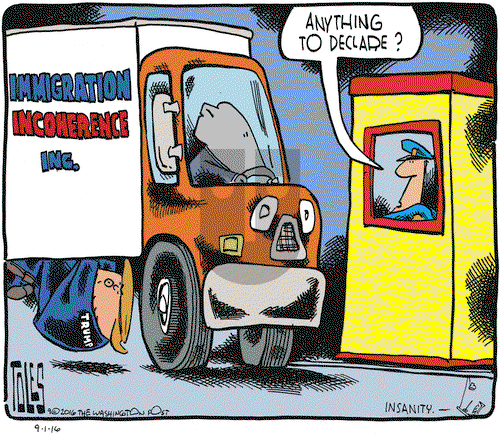 Tom Toles on Thursday September 1, 2016 Comic Strip