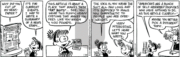 Heart of the City on Monday March 19, 2001 Comic Strip
