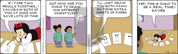Nancy on Wednesday March 20, 2019 Comic Strip