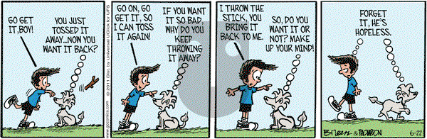 Grand Avenue on Wednesday June 22, 2011 Comic Strip