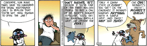 Get Fuzzy on Saturday January 2, 2010 Comic Strip