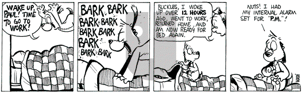 Buckles on Monday May 5, 2025 Comic Strip