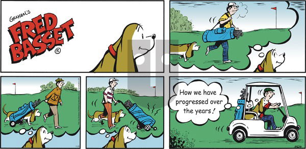 Fred Basset on Sunday November 3, 2019 Comic Strip