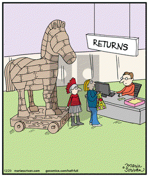 Half Full - Monday December 29, 2014 Comic Strip