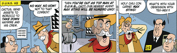 Rip Haywire on Saturday August 29, 2009 Comic Strip